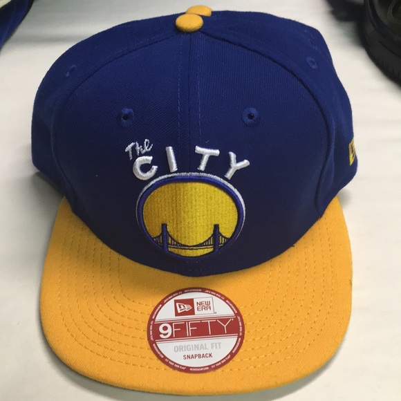 New Era Other - Golden State Warriors blue new era snapback hat
